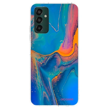 Picasee διαφανής θήκη σιλικόνης Samsung Galaxy M13 M135F - Rainbow