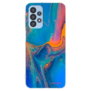 Picasee διαφανής θήκη σιλικόνης Samsung Galaxy A23 A235F 4G - Rainbow
