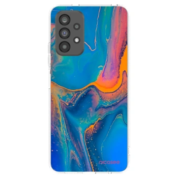 Picasee διαφανής θήκη σιλικόνης Samsung Galaxy A73 5G - Rainbow