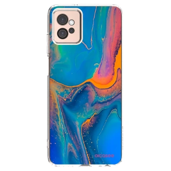 Picasee διαφανής θήκη σιλικόνης Motorola Moto G32 - Rainbow