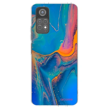 Picasee διαφανής θήκη σιλικόνης Xiaomi Redmi Note 11S 5G - Rainbow