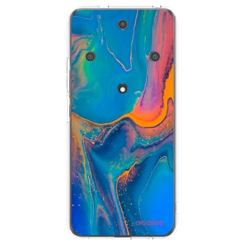 Picasee διαφανής θήκη σιλικόνης Honor Magic5 Lite 5G - Rainbow