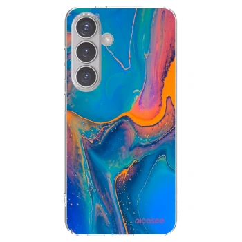 Picasee διαφανής θήκη σιλικόνης Samsung Galaxy S24 S921B 5G - Rainbow