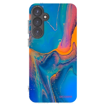 Picasee διαφανής θήκη σιλικόνης Samsung Galaxy S23 FE S711B - Rainbow