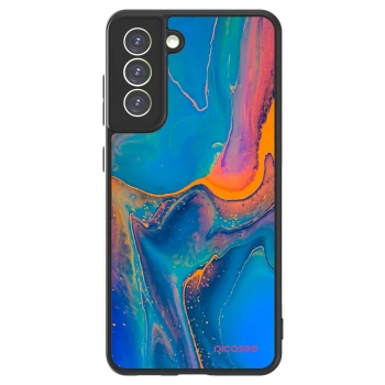 Picasee ULTIMATE CASE PowerShare για Samsung Galaxy S21 FE 5G - Rainbow
