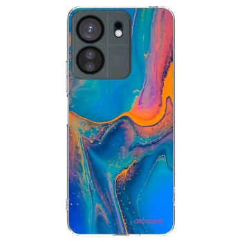 Picasee διαφανής θήκη σιλικόνης Xiaomi Redmi 13C 4G - Rainbow