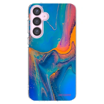 Picasee διαφανής θήκη σιλικόνης Samsung Galaxy A55 5G A556B - Rainbow