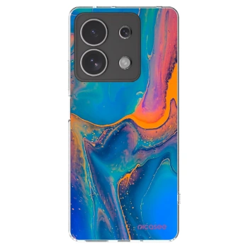 Picasee διαφανής θήκη σιλικόνης Xiaomi Redmi Note 13 4G - Rainbow