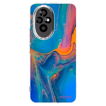 Picasee διαφανής θήκη σιλικόνης Honor 200 Pro 5G - Rainbow
