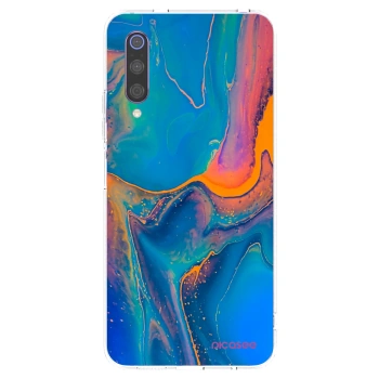 Picasee διαφανής θήκη σιλικόνης Xiaomi Mi 9 - Rainbow
