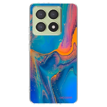 Picasee διαφανής θήκη σιλικόνης Xiaomi 14T - Rainbow