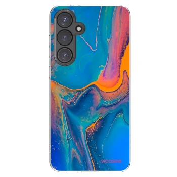 Picasee διαφανής θήκη σιλικόνης Samsung Galaxy S24 FE S721B - Rainbow