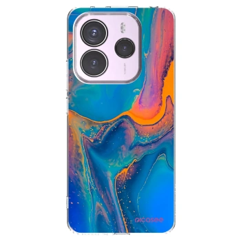 Picasee διαφανής θήκη σιλικόνης Xiaomi Redmi Note 14 5G - Rainbow