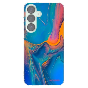 Picasee διαφανής θήκη σιλικόνης Samsung Galaxy S25+ 5G - Rainbow