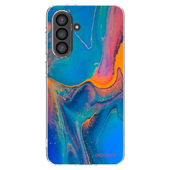 Picasee διαφανής θήκη σιλικόνης Samsung Galaxy A36 5G - Rainbow