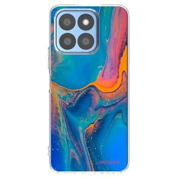 Picasee διαφανής θήκη σιλικόνης Honor X8c - Rainbow