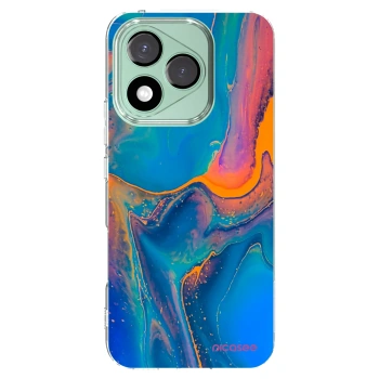 Picasee διαφανής θήκη σιλικόνης Honor 400 Lite 5G - Rainbow
