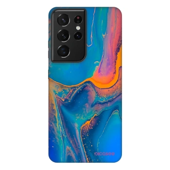 Picasee Fashion Case για Samsung Galaxy S21 Ultra 5G G998B - Rainbow