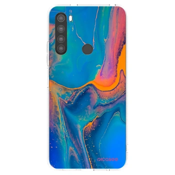 Picasee διαφανής θήκη σιλικόνης Xiaomi Redmi Note 8 - Rainbow
