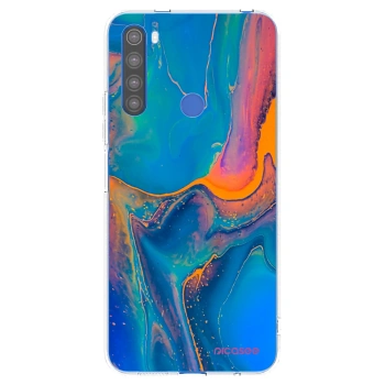 Picasee διαφανής θήκη σιλικόνης Xiaomi Redmi Note 8T - Rainbow