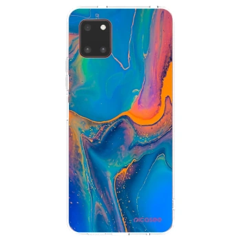 Picasee διαφανής θήκη σιλικόνης Samsung Galaxy Note 10 Lite N770F - Rainbow