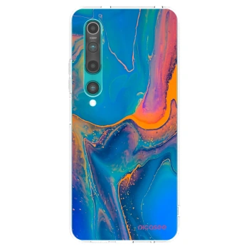 Picasee διαφανής θήκη σιλικόνης Xiaomi Mi 10 - Rainbow
