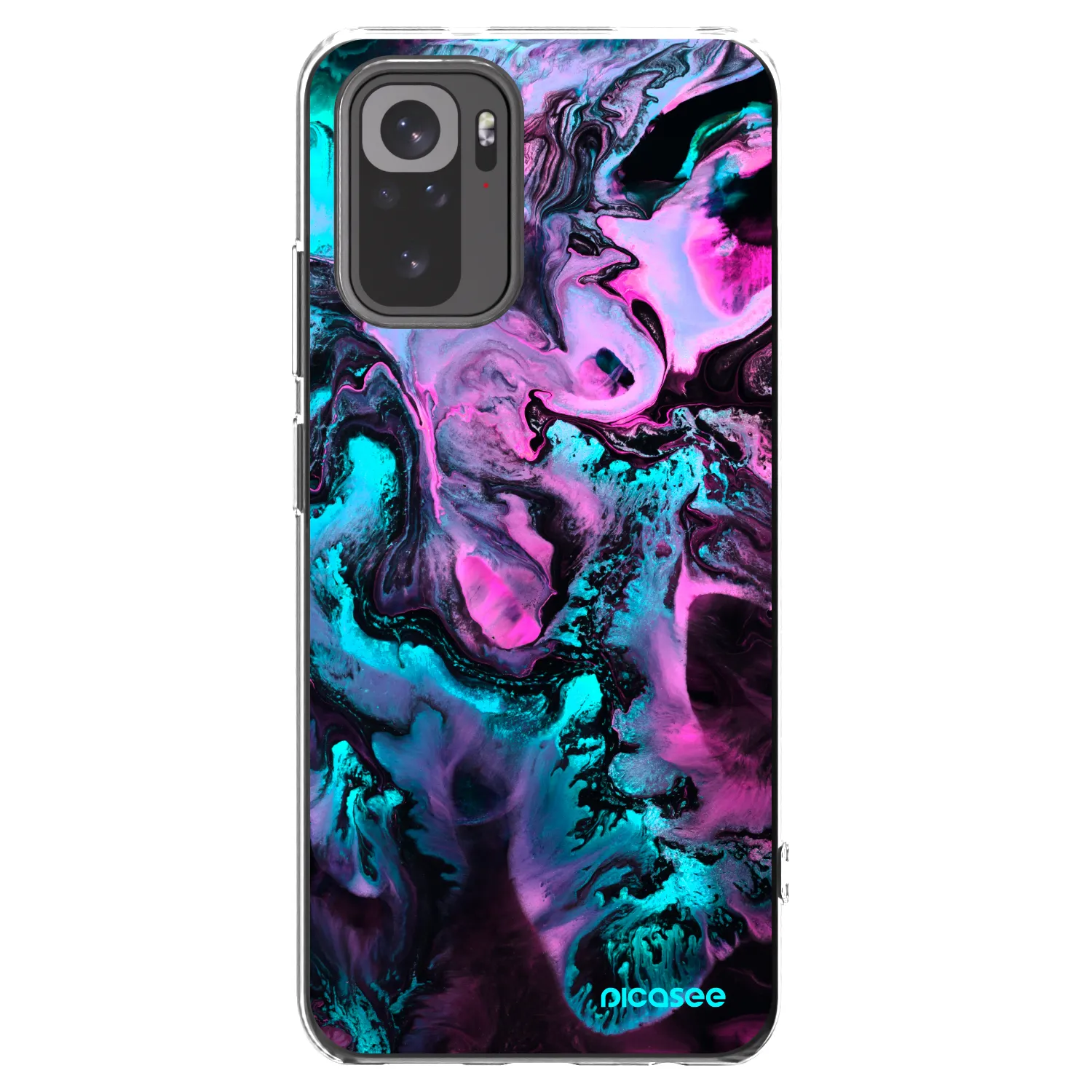 Picasee διαφανής θήκη σιλικόνης Xiaomi Redmi Note 10 - Lean