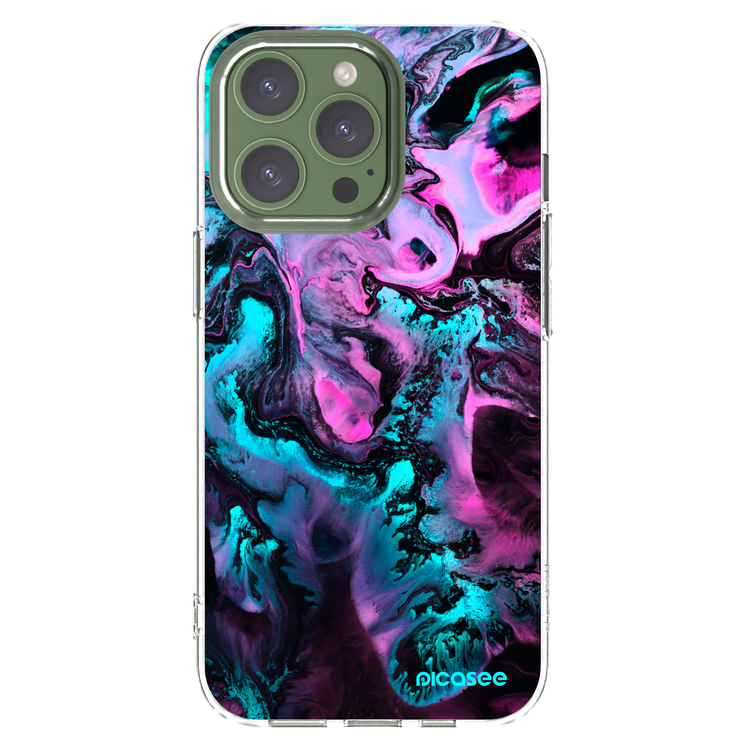 Picasee διαφανής θήκη σιλικόνης Apple iPhone 13 Pro - Lean