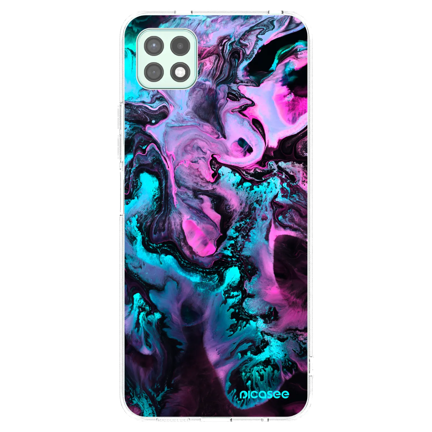 Picasee διαφανής θήκη σιλικόνης Samsung Galaxy A22 A226B 5G - Lean