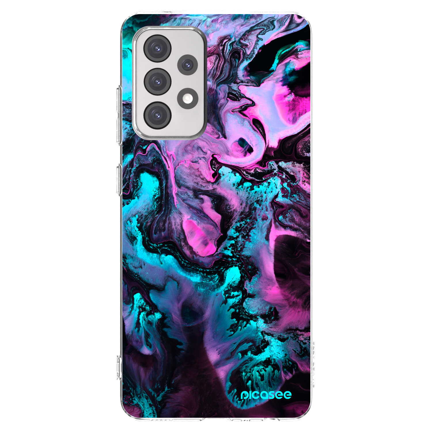 Picasee διαφανής θήκη σιλικόνης Samsung Galaxy A52s 5G A528B - Lean