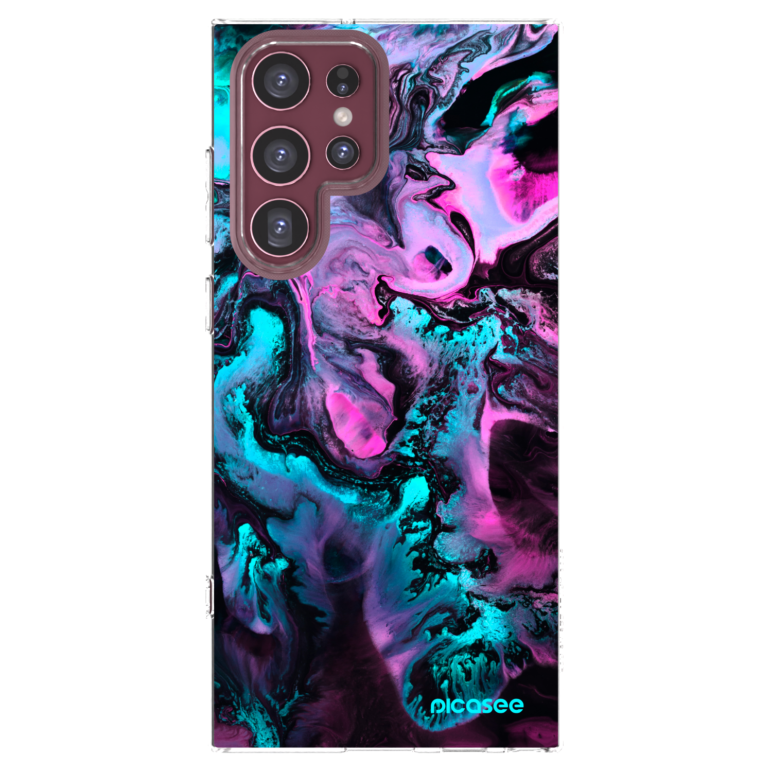 Picasee διαφανής θήκη σιλικόνης Samsung Galaxy S22 Ultra 5G - Lean