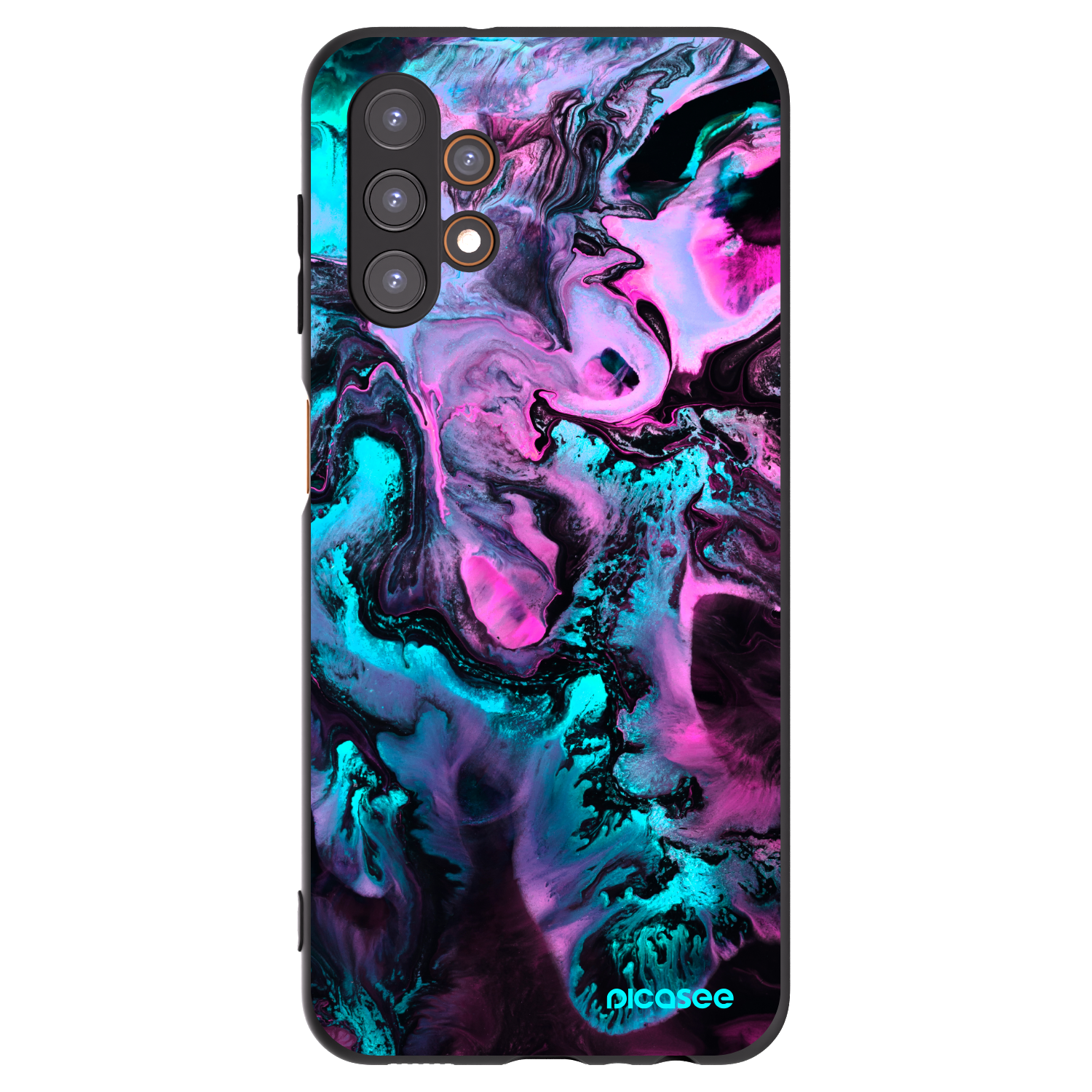 Picasee Μαύρη θήκη σιλικόνης για Samsung Galaxy A13 4G A135 - Lean