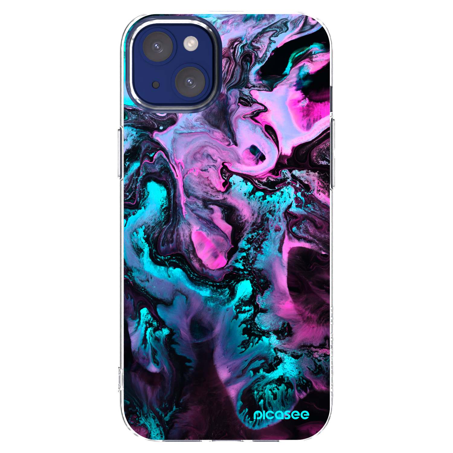 Picasee διαφανής θήκη σιλικόνης Apple iPhone 14 Plus - Lean