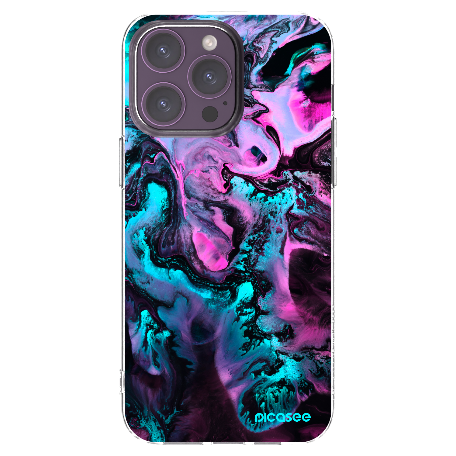 Picasee διαφανής θήκη σιλικόνης Apple iPhone 14 Pro Max - Lean