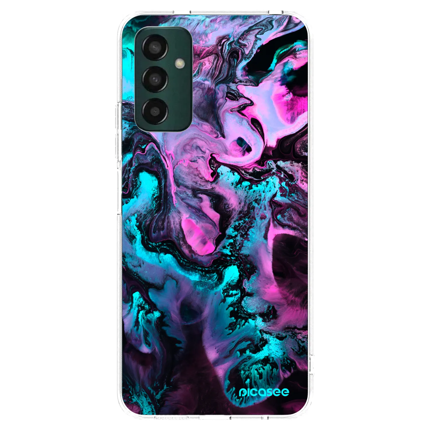 Picasee διαφανής θήκη σιλικόνης Samsung Galaxy M13 M135F - Lean