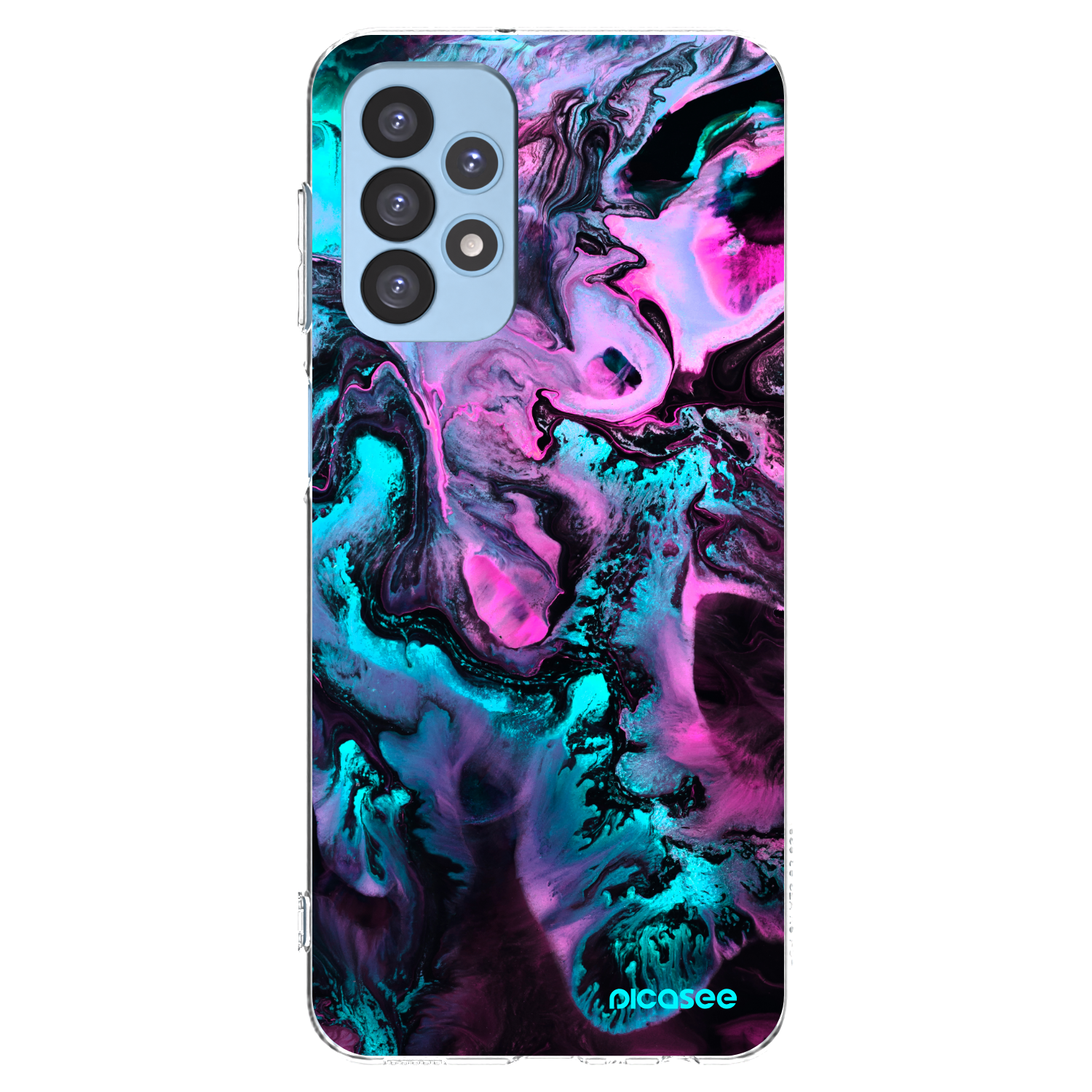Picasee διαφανής θήκη σιλικόνης Samsung Galaxy A23 A235F 4G - Lean
