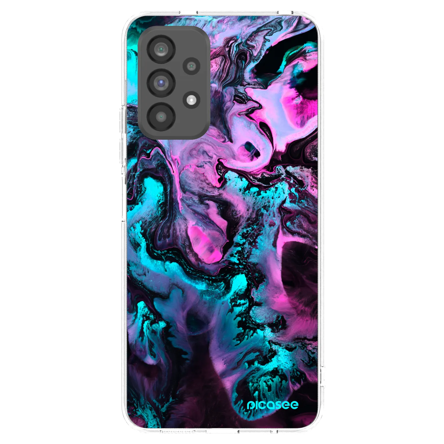 Picasee διαφανής θήκη σιλικόνης Samsung Galaxy A73 5G - Lean