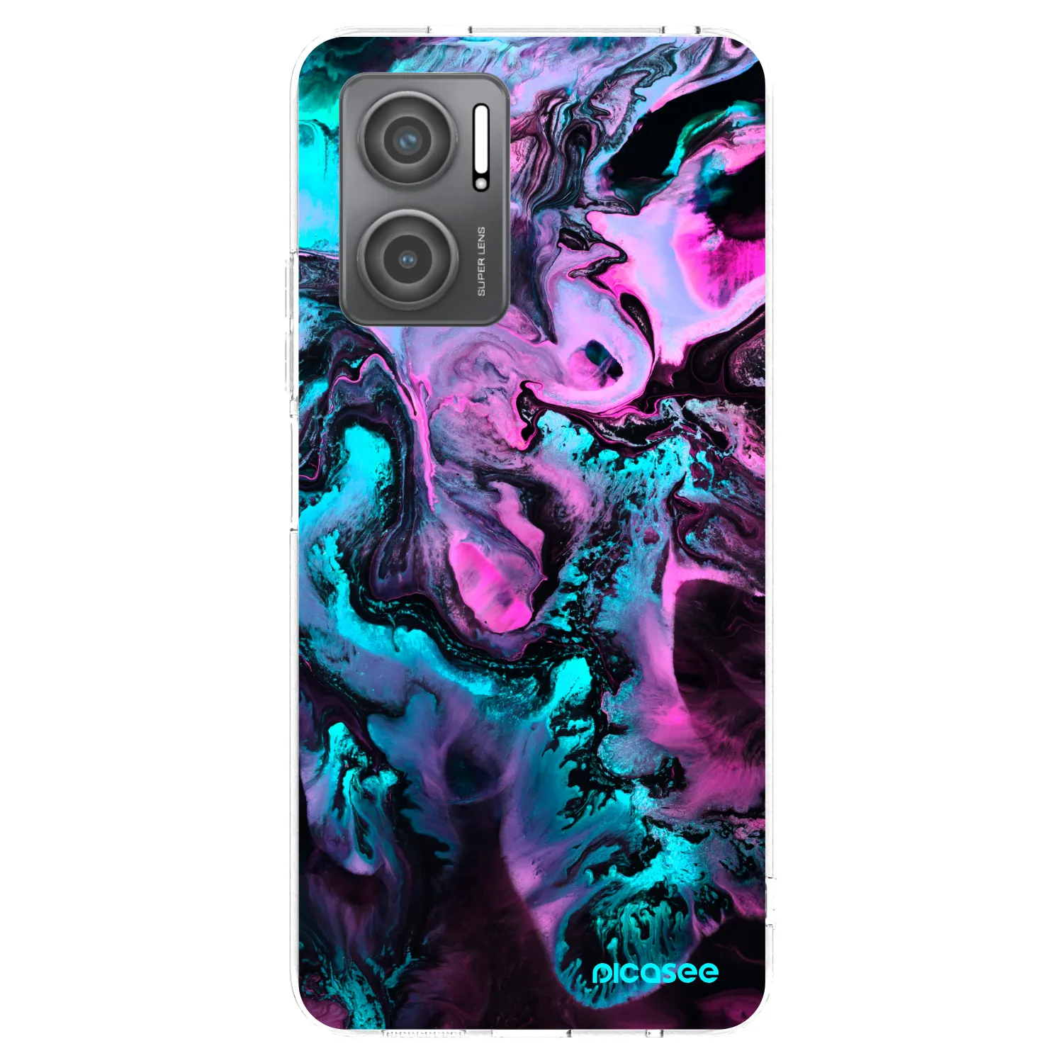 Picasee διαφανής θήκη σιλικόνης Xiaomi Redmi 10 5G - Lean