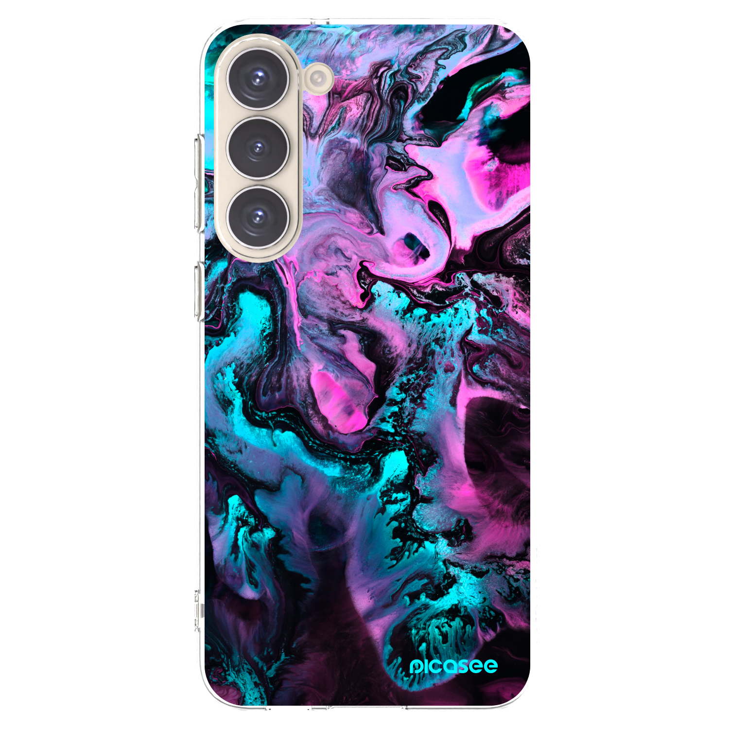 Picasee διαφανής θήκη σιλικόνης Samsung Galaxy S23+ 5G - Lean