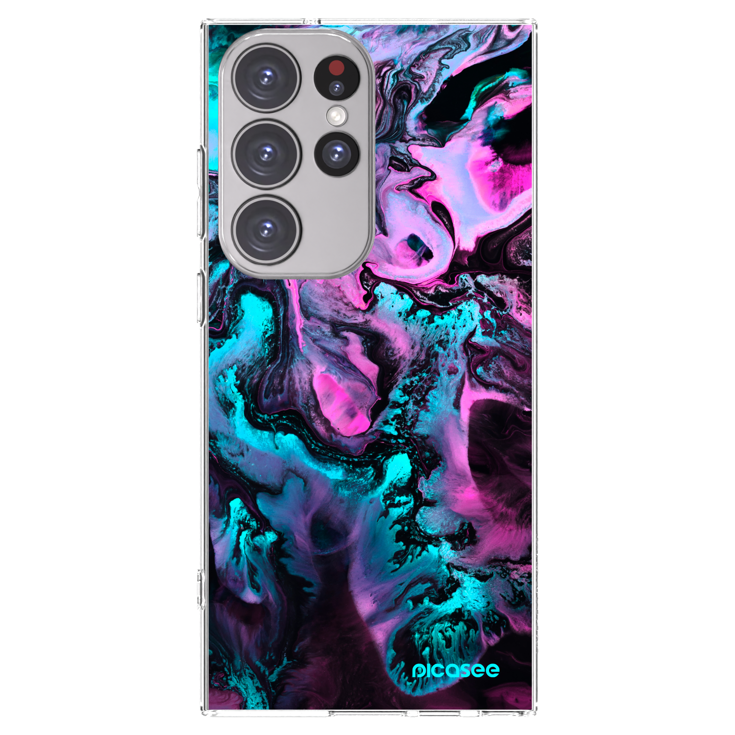 Picasee διαφανής θήκη σιλικόνης Samsung Galaxy S23 Ultra 5G - Lean