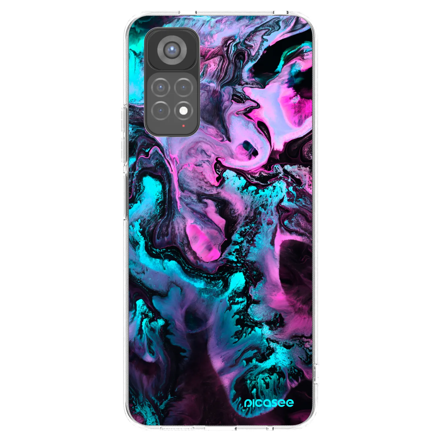 Picasee διαφανής θήκη σιλικόνης Xiaomi Redmi Note 11S 5G - Lean