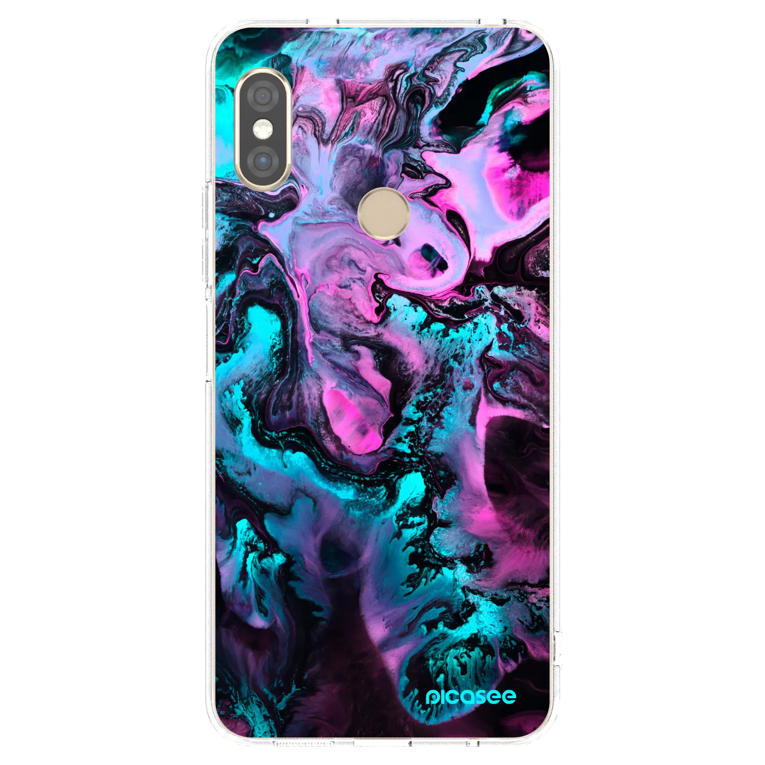 Picasee διαφανής θήκη σιλικόνης Xiaomi Redmi Note 5 Global - Lean