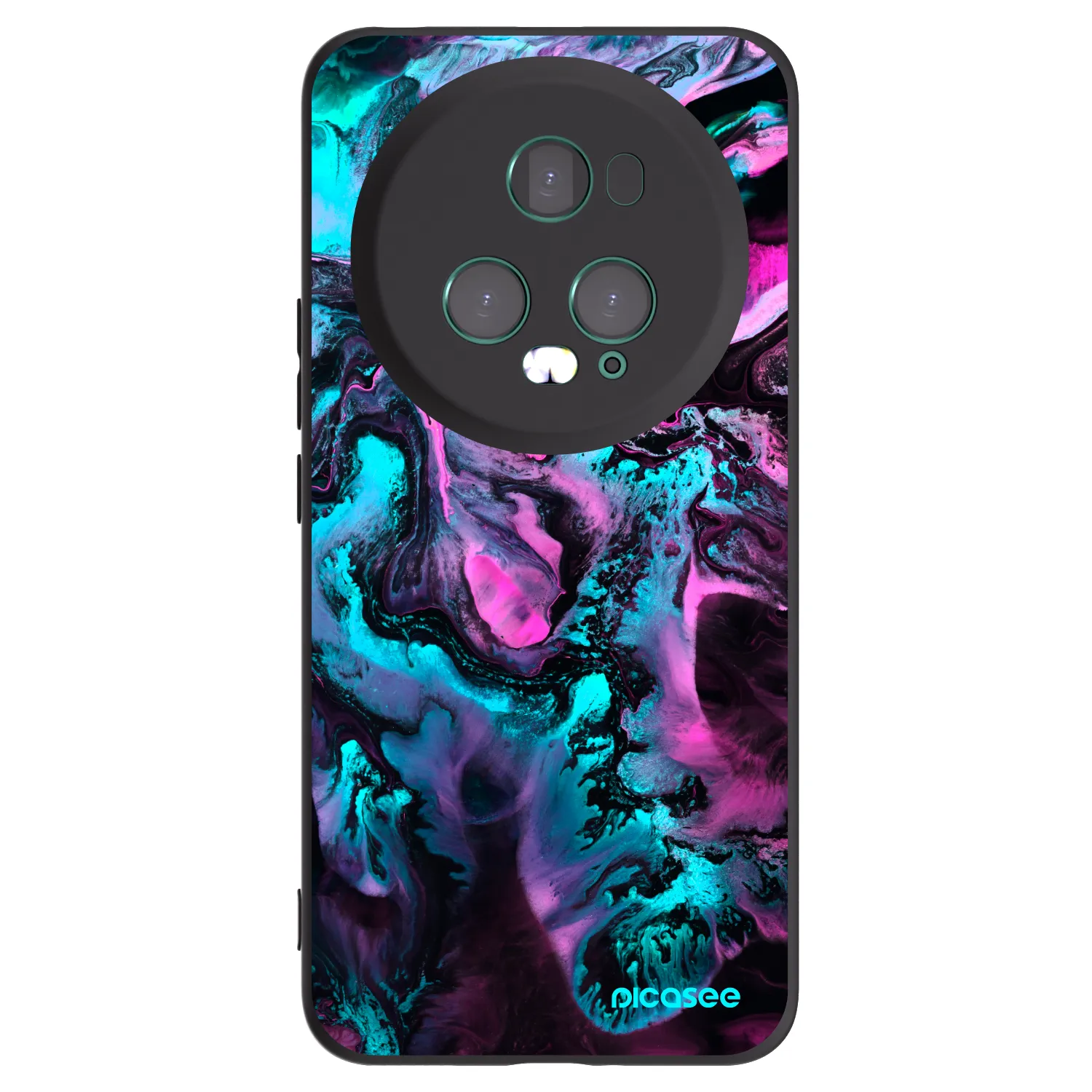 Picasee Μαύρη θήκη σιλικόνης για Honor Magic5 Pro - Lean