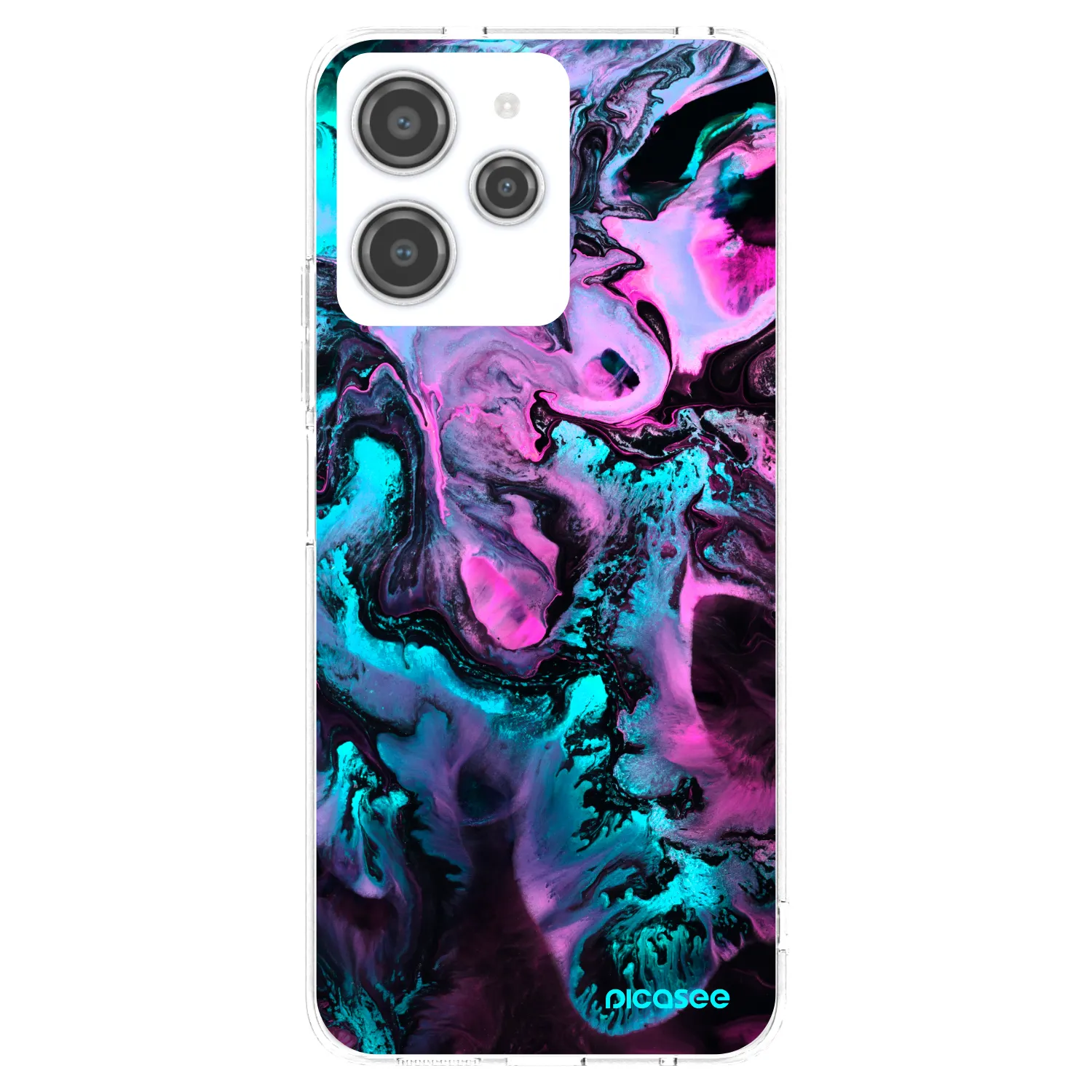 Picasee διαφανής θήκη σιλικόνης Xiaomi Redmi 12 4G - Lean