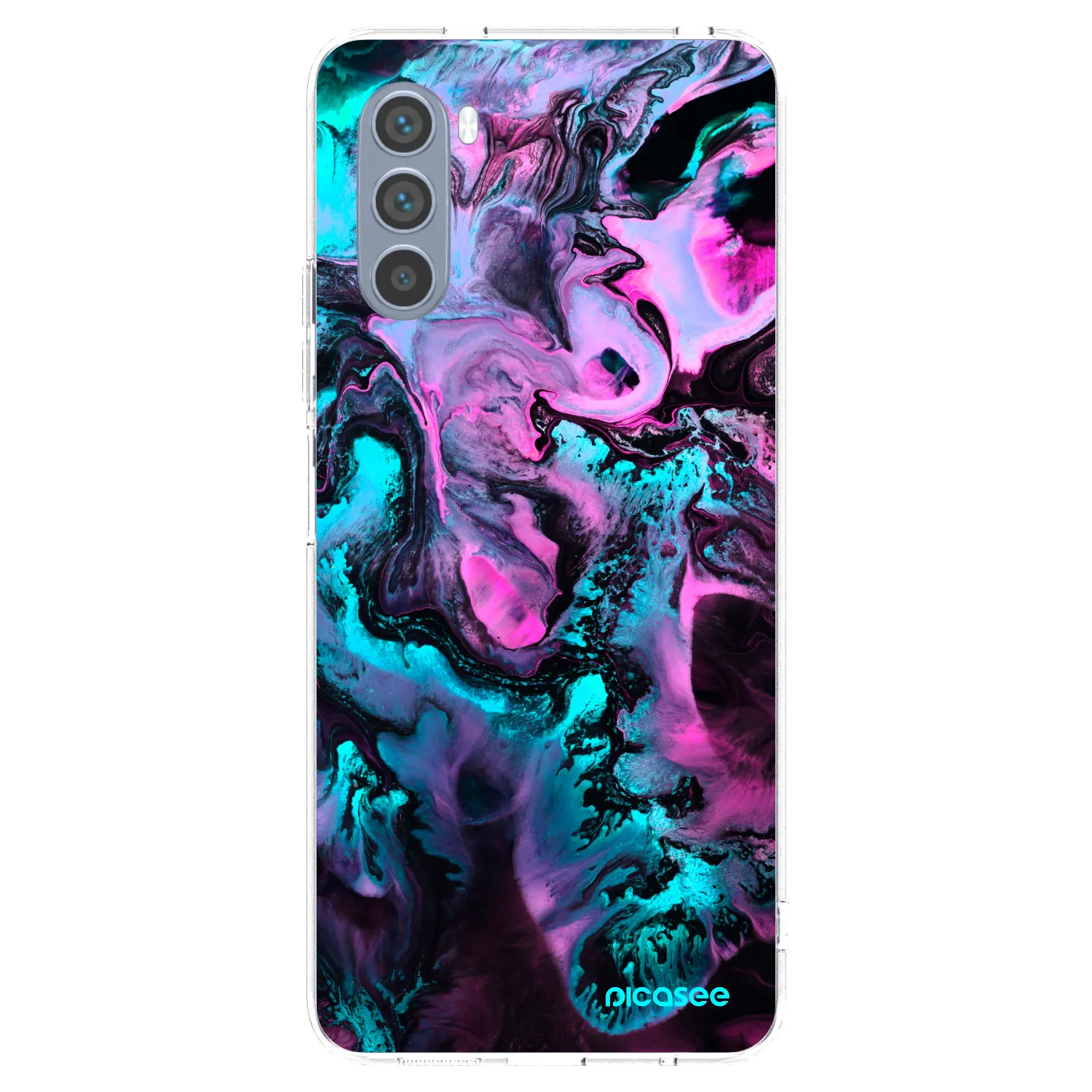 Picasee διαφανής θήκη σιλικόνης Motorola Moto G62 - Lean