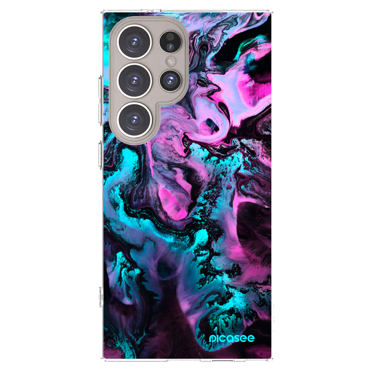 Picasee διαφανής θήκη σιλικόνης Samsung Galaxy S24 Ultra S928B 5G - Lean