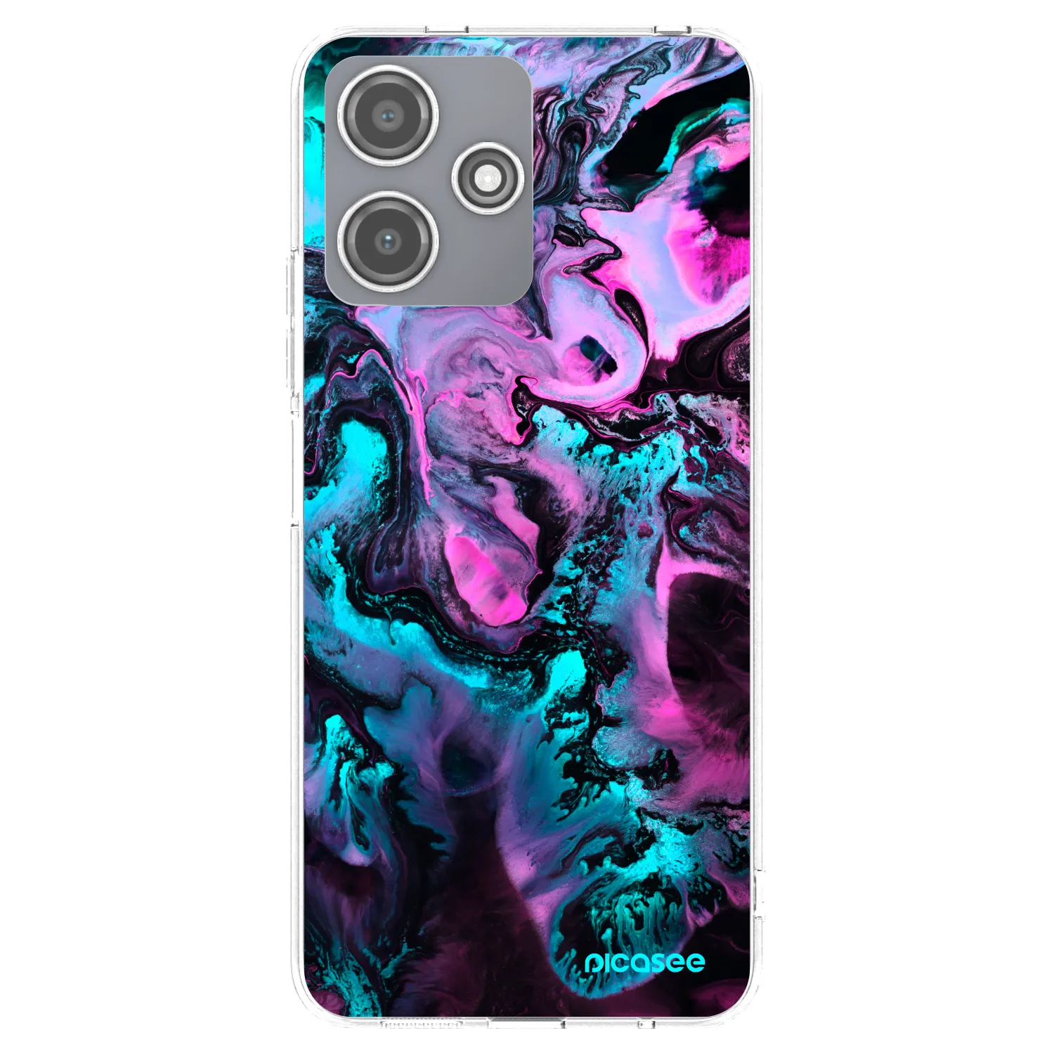 Picasee διαφανής θήκη σιλικόνης Xiaomi Redmi 12 5G - Lean