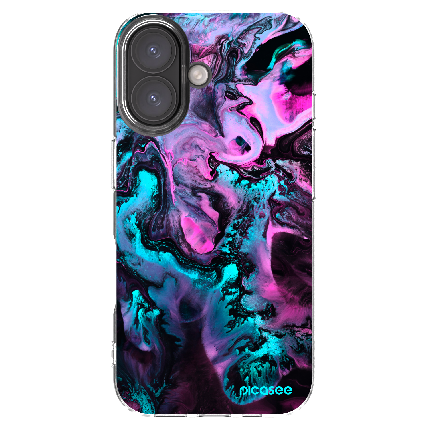 Picasee διαφανής θήκη σιλικόνης Apple iPhone 16 - Lean