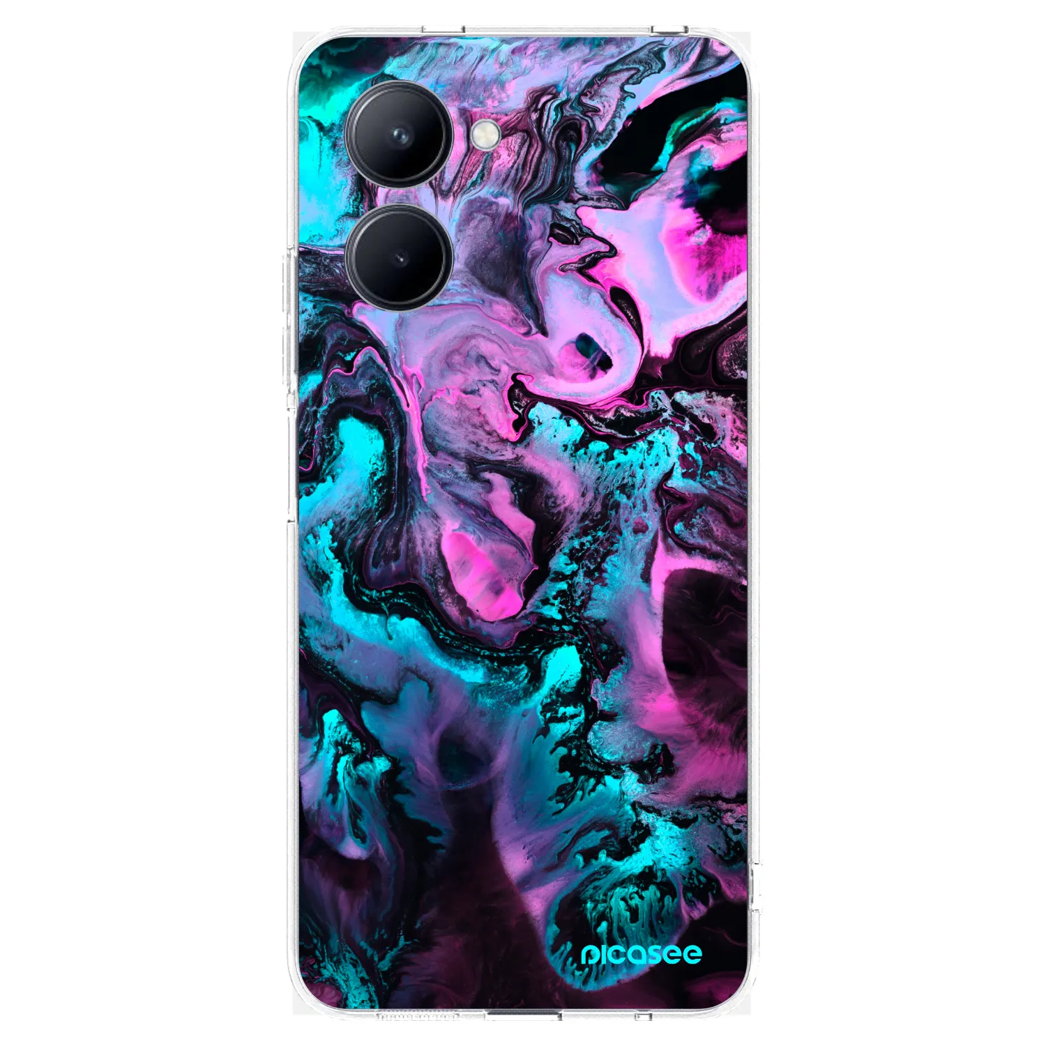 Picasee διαφανής θήκη σιλικόνης Realme C33 (2023) - Lean