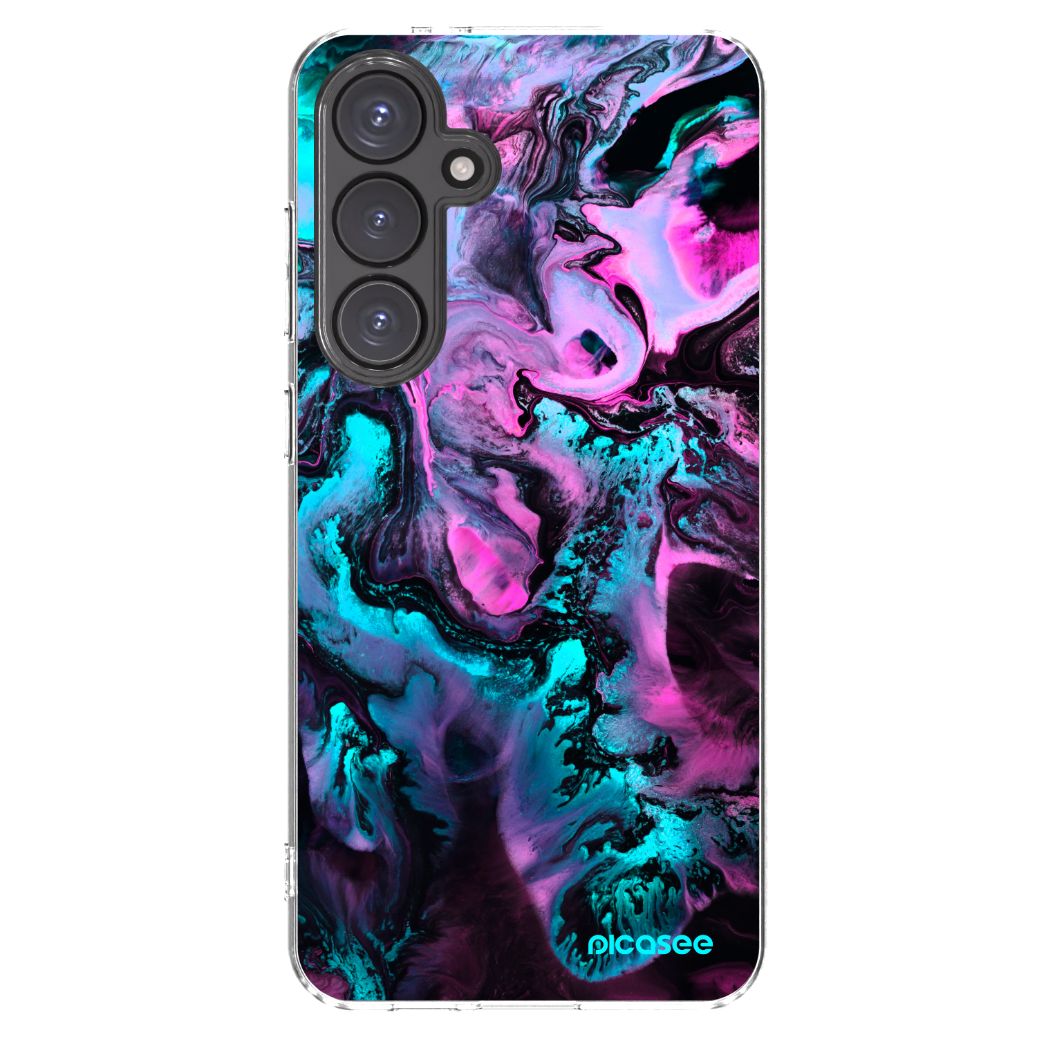 Picasee διαφανής θήκη σιλικόνης Samsung Galaxy S24 FE S721B - Lean